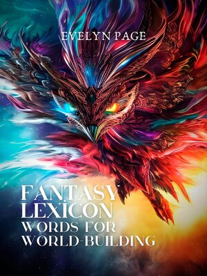 cover image of Fantasy Lexicon